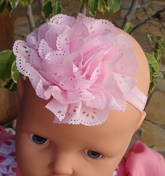 Headband - Arranjo de Flores para Cabelos - Elástico