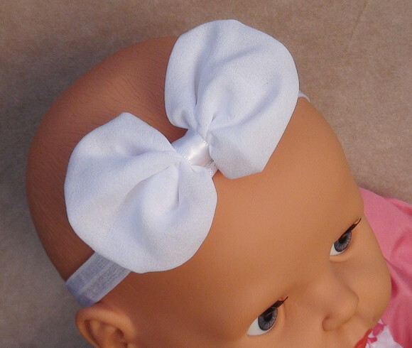 Headband Laço - Arranjo de Flores para Cabelo - Elástico