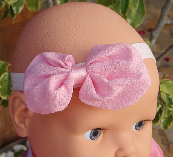 Headband Laço - Arranjo de Flores para Cabelo - Elástico