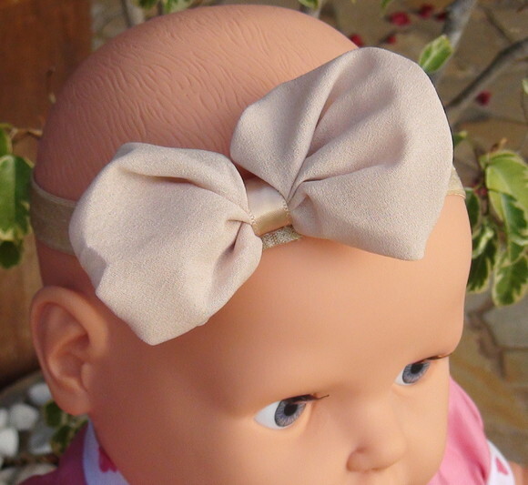 Headband Laço - Arranjo de Flores para Cabelos - Elástico