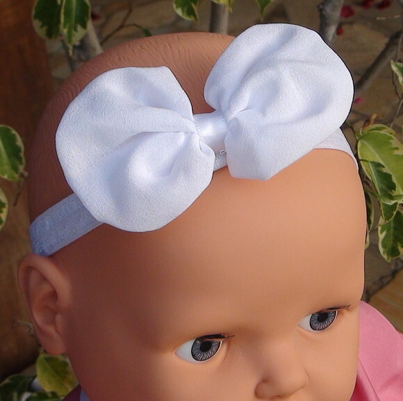 Headband Laço - Arranjo de Flores para Cabelo - Elástico