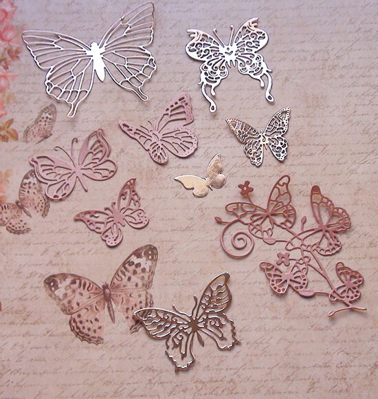 Recortes para Scrapbooking Borboletas - 09 un