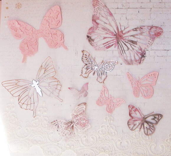 Recortes para Scrapbooking Borboletas - 09 un