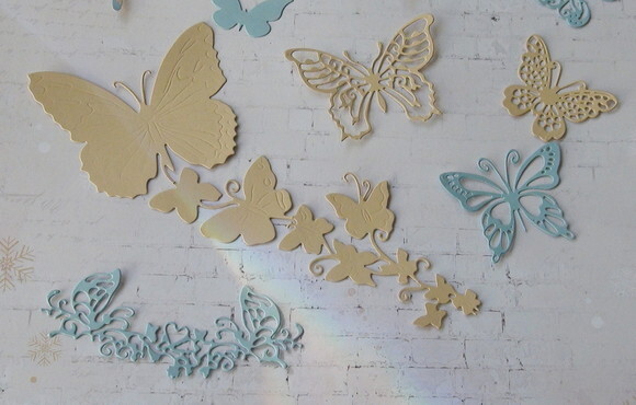 Recortes para Scrapbooking Borboletas - 09 un