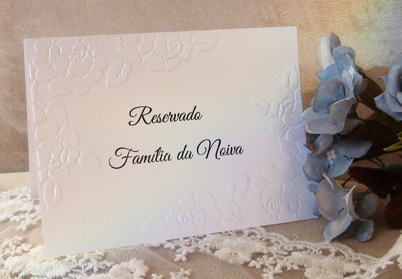 Reservado de Mesa - Casamento - 06 un