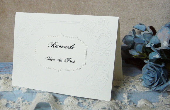 Reservado de Mesa - Casamento - 06 un