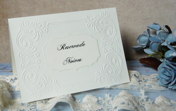 Reservado de Mesa - Casamento - 06 un