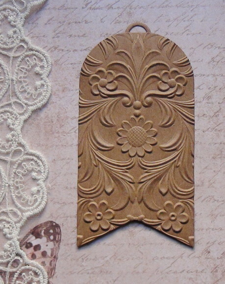 Tags em Papel Craft - 11,5 x 6,0 cm - 20 un