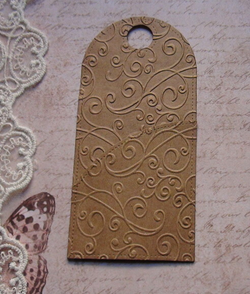 Tags em Papel Craft - 13,0 x 6,0 cm - 20 un