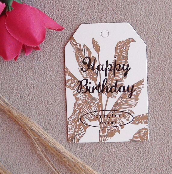 Tags Happy Birthday - 10 Unidades