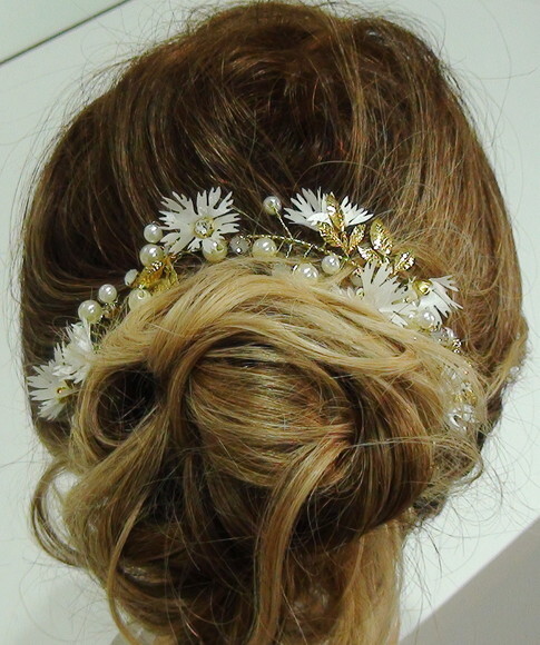 Tiara Floral Casamento