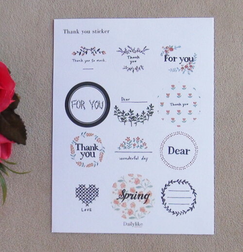 Adesivos para Scrapbooking - Sticker