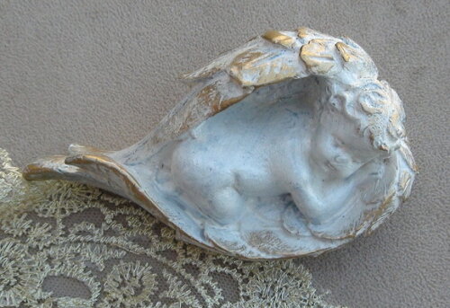 Anjos em gesso - 2 UN