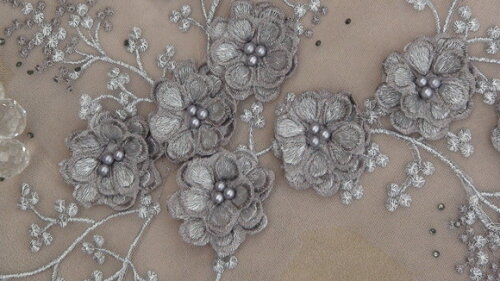 Aplique de Flores em 3d - 01 Unidade
