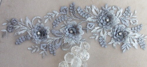 Aplique de Flores em 3d - 1 Unidade