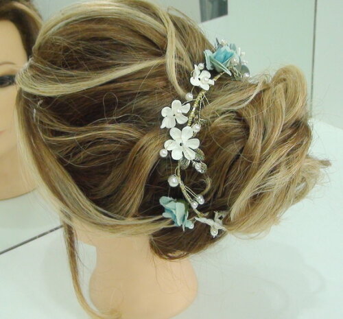 Arranjo para Cabelo de Noivas