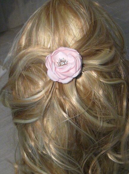 Arranjo para Cabelo de Noivas - 1 Unidade - Rosa
