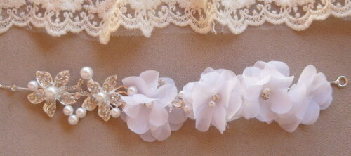 Arranjo para Cabelo de Noivas - 1 Unidade - Tiara
