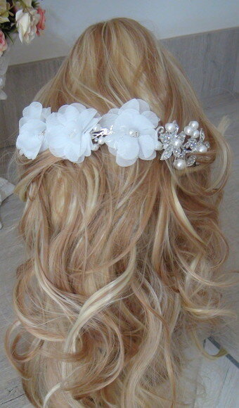 Arranjo para Cabelo de Noivas - 1 Unidade - Tiara