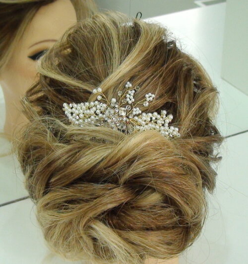 Arranjo para Cabelo Noivas - 1 Unidade.