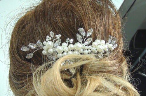 Arranjo para Cabelo Noivas - 1 Unidade.