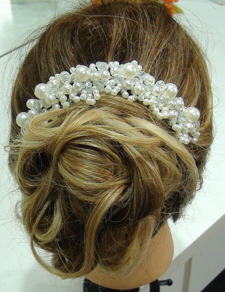 Arranjo para Cabelo Noivas - 1 Unidade.