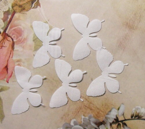 Borboletas em Cetim - 5,0x4,0cm - 25 un