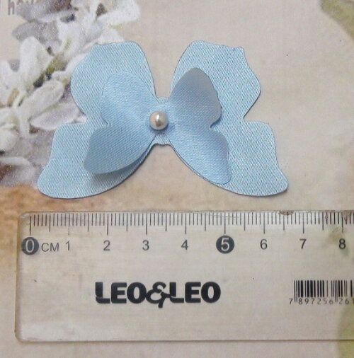 Borboletas em Cetim - Dupla Camada - 6x4cm - 05 un