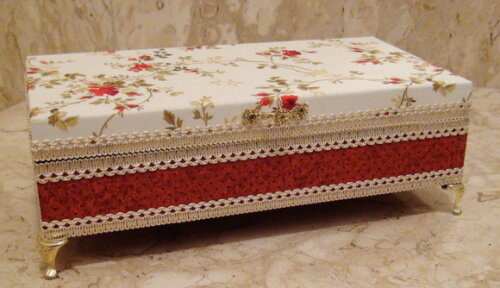 Caixa Biju Floral