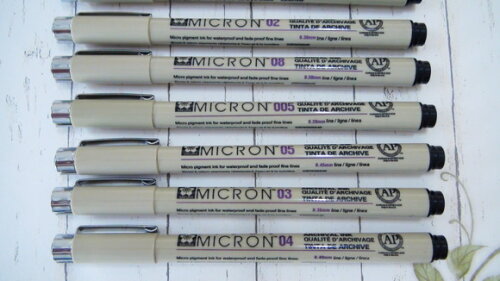 Caneta Nanquim Pigma Micron Preta - 09 un