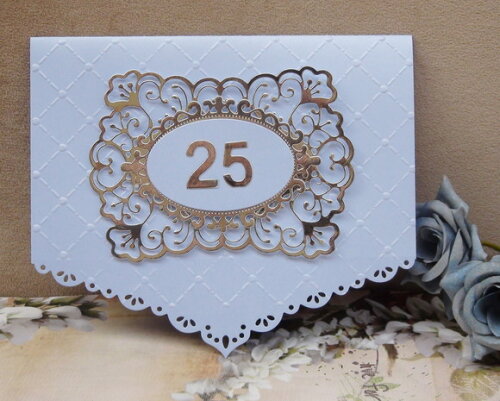 Cartão Envelope - Bodas de Prata - 01 un