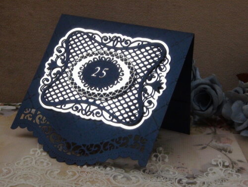 Cartão Envelope - Bodas de Prata - 01 un
