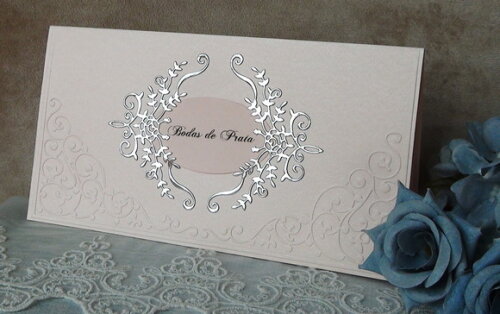 Cartão Envelope Bodas de Prata - 01 un