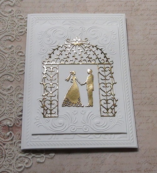 Cartão Renascença Casamento 3d