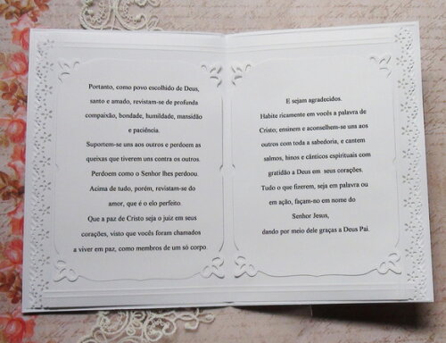 Cartão Renascença Casamento 3d