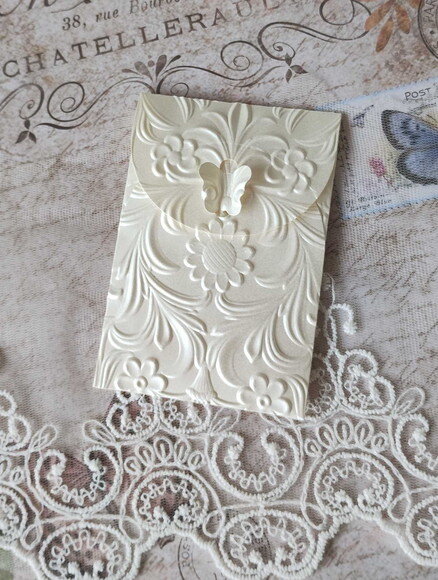 Conjunto de 10 Envelopes Texturizado