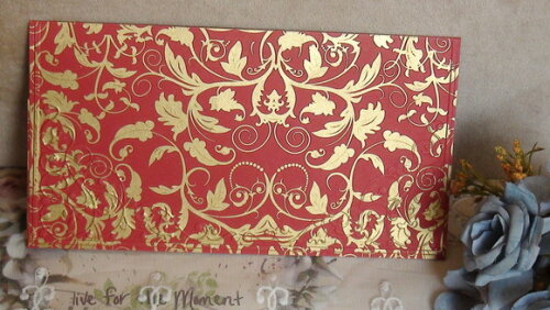 Envelope Casamento Alto Relevo Metalizado - 180g