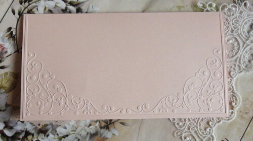 Envelope Casamento Alto Relevo Metalizado - 180g