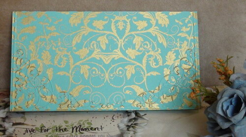 Envelope Casamento Alto Relevo Metalizado - 180g
