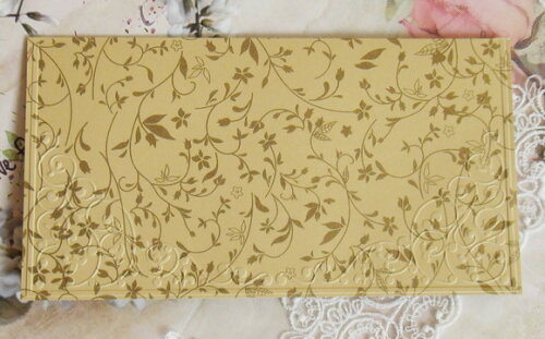 Envelope Casamento Alto Relevo Metalizado - 180g