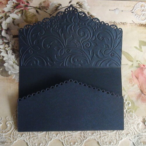 Envelope Casamento Alto Relevo Metalizado - 180g