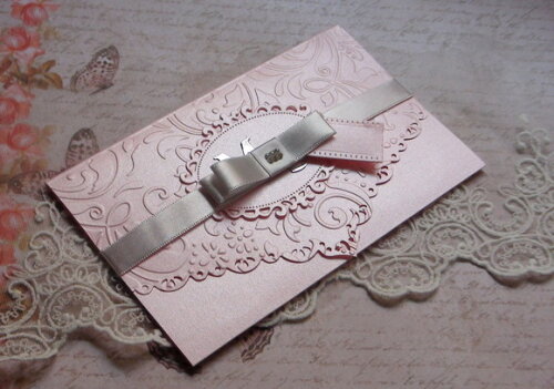 Envelope para Convite de Casamento Metalizado - 180g