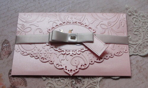 Envelope para Convite de Casamento Metalizado - 180g