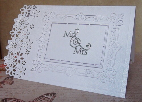 Envelope para Convite de Casamento Metalizado - 180g