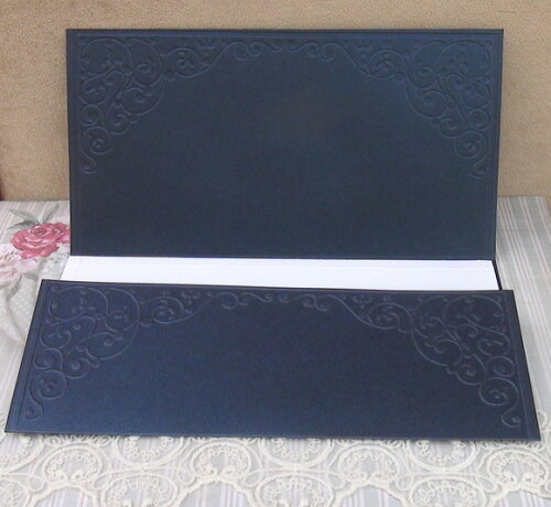 Envelope para Convite de Casamento Metalizado - 180g