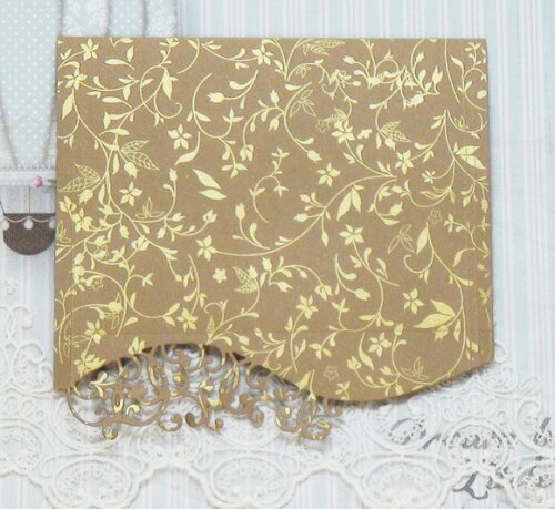 Envelope para Convite de Casamento Metalizado - 180g