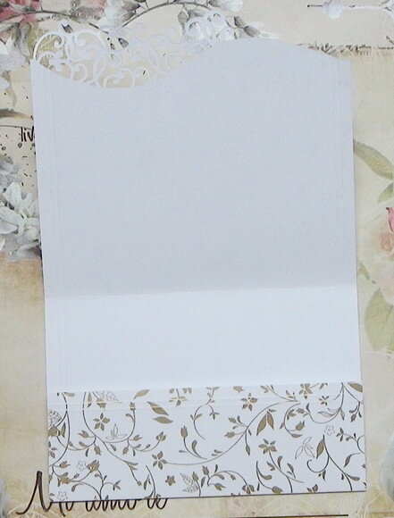 Envelope para Convite de Casamento Metalizado - 180g