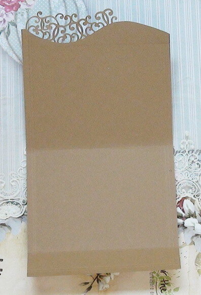 Envelope para Convite de Casamento Metalizado - 180g