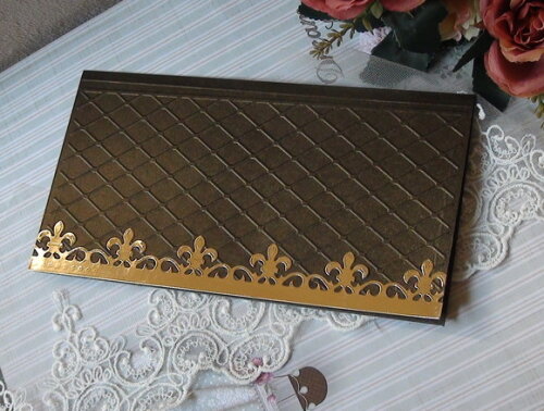 Envelope para Convite de Casamento Metalizado - 180g