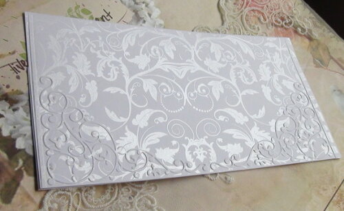 Envelope para Convite de Casamento Metalizado - 180g